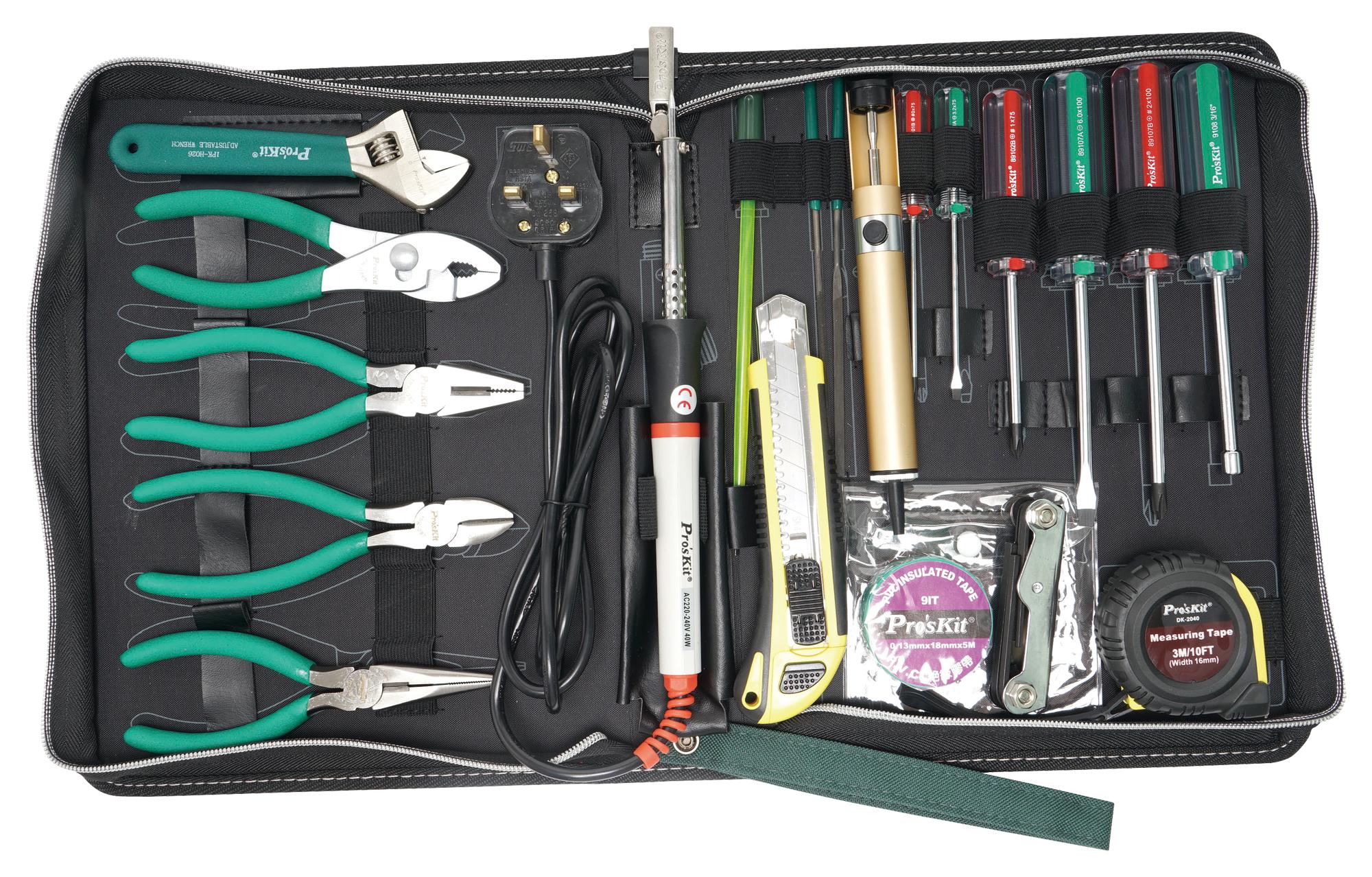 Pk C Proskit Industries Maintenance Tool Kit Soldering Iron