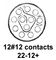 CINCH BACC63BP22H12PN