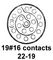 CINCH C48-06R22-19S-406