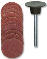 Proxxon 28982 Sanding Disc, Shaft, 10Pc