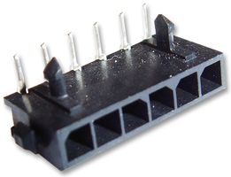 Amp - Te Connectivity 2-1445055-4 Header, Right Angle, 1 Row, 4 Way, 3Mm