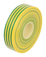 Advance Tapes At7 Green / Yellow 33M X 25Mm Electrical Insultape, Pvc, 33M X 25Mm