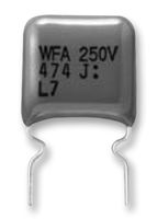 Panasonic Ecwf2W225Ja Film Capacitor, 2.2Uf, 450Vdc, Radial