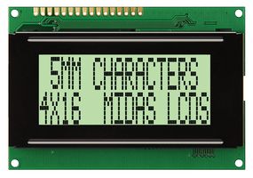 MIDAS DISPLAYS MC41605A6W-GPTLY-V2