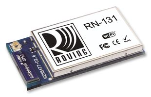 Microchip Rn131C/rm Module, Wlan, W/ Ant, U.fl Conn