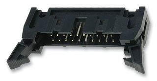 Amphenol Communications Solutions T816116A1R101Ceu Header, S/latch, Ra, 2.54Mm, 16Way