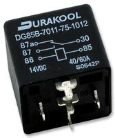 Durakool Dg85C-8021-75-1024 Relay, Spst-No, 24Vdc, 80A