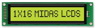 MIDAS DISPLAYS MC11615A6W-SPR-V2
