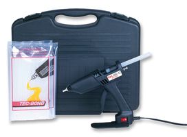 Power Adhesives Tec305-12-Kit-Uk Kit, Glue Gun, 120-240V, 195Deg, Uk Plug