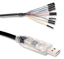 Ftdi C232Hm-Edhsl-0 Cable, Usb/mpsse, 0.45A/5V O/p, 50Cm