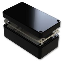 Deltron Enclosures 487-261609E-68 Enclosure, Alu, Blk, 260X160X90Mm, Ip68