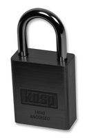 Kasp Security K14040Blad Padlock, Aluminium, 38Mm, 25Mm, Black