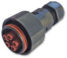 Hylec Thb.405.b2E Circular Connector, Rcpt, 6 Way, Cable