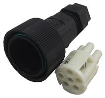 Hylec Thb.405.b2A Circular Connector, Rcpt, 5 Way, Cable