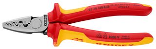 Knipex 97 78 180 Crimping Pliers, Cable Links, Vde, 9 Way