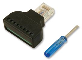 Clever Little Box Clb-Jl45 Adaptor, Rj45 Plug-Terminal Block