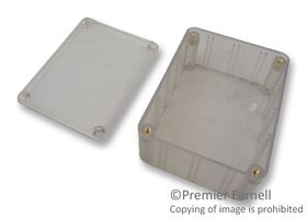 Deltron Enclosures 479-0160-0 Enclosure, Multipurpose, Abs, Clear