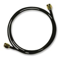 Amphenol Rf 135101-02-06.00 Coaxial Cable, Rg174/u, Sma Plug, 6Inch