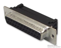 Amphenol Communications Solutions L17Dbfra25Sc309 Connector, D Sub, Rcpt, 25Pos