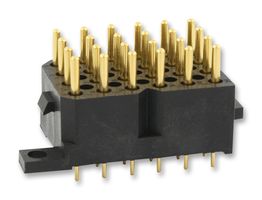 Souriau-Sunbank / Eaton Sms24Ge4 Connector, Rcpt, 24Pos, 4Row, 5.08Mm