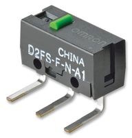 Omron Electronic Components D2Fs-F-N-A Microswitch, Plunger, Spst, 0.1A, 6Vdc