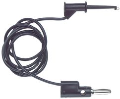 Pomona 5053-24-0 Test Lead, Blk, 610Mm, 150V, 3A