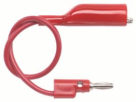 Pomona 1166-48-2 Test Lead, Red, 1.219M, 5A