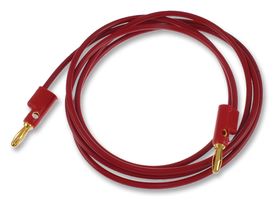 Pomona 2948-60-2 Test Lead, Red, 1.524M, 60V, 15A