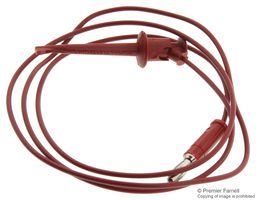 Pomona 4650-36-2 Test Lead, Red, 914Mm, 300V, 5A