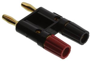 Pomona 5405 Adaptor, Double Banana Plug-Binding Post