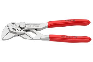 Knipex 86 03 125 Mini Plier Wrench, Nickel Plated, 125Mm