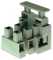 Camdenboss Cftbn/3Wp Terminal Block, Fused, 3Pos