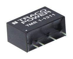 Traco Power Tmr 1-1222 Dc-Dc Conv, Iso Pol, 2 O/p, 0.042A, 12V