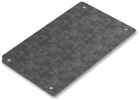 Deltron Enclosures 4Mp2616 Mounting Plate, 142.5Mm, Steel