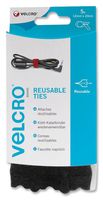 Velcro Vel-Ec60388 Cable Tie, 12Mm X 0.2M, Black, Pk5