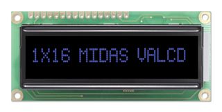 MIDAS DISPLAYS MC11605A12W-VNMLB