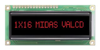 MIDAS DISPLAYS MC11605A12W-VNMLR
