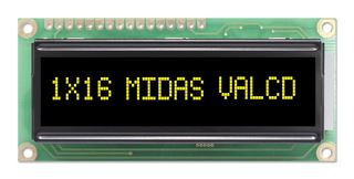 MIDAS DISPLAYS MC11605A12W-VNMLY