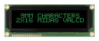 MIDAS DISPLAYS MC21609A12W-VNMLG