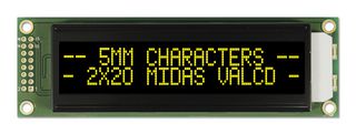 MIDAS DISPLAYS MC22005A12W-VNMLY