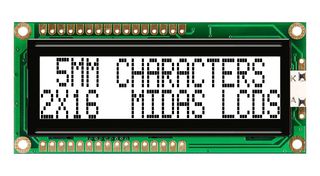 MIDAS DISPLAYS MC21605G6W-FPTLW-V2