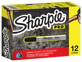 Sharpie S0945720 Marker Small Bullet Blk 12Pk