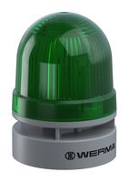 Werma 46021075 Beacon, Twinlight, Green, 95Dba, Push-In