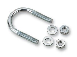 Tr Fastenings M10 50 Ubstnu Z5 U-Bolt, 50Mm Bore Id, Pk5