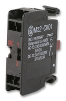 M22-CK10 EATON MOELLER, Contact Block, Flush, 1NO, 6 A, 500 V, 1 Pole ...