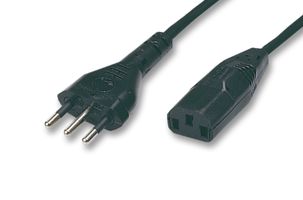 Volex X-525560A Lead, Italian Black, 2.5M