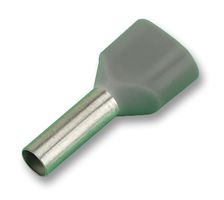 Weidmuller 9037380000 Ferrule, Twin Entry, 0.5Mm, Pk100