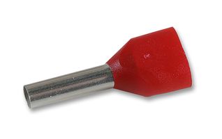 Weidmuller 9037570000 Ferrule, Twin Entry, 10Mm, Pk100