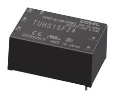 Cosel Tuhs15F24 Power Supply, Ac-Dc, 24V, 0.63A