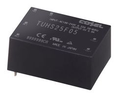 Cosel Tuhs25F24 Power Supply, Ac-Dc, 24V, 1.1A